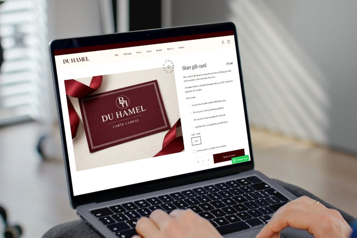 Un site E-commerce sur-mesure — DU HAMEL 5