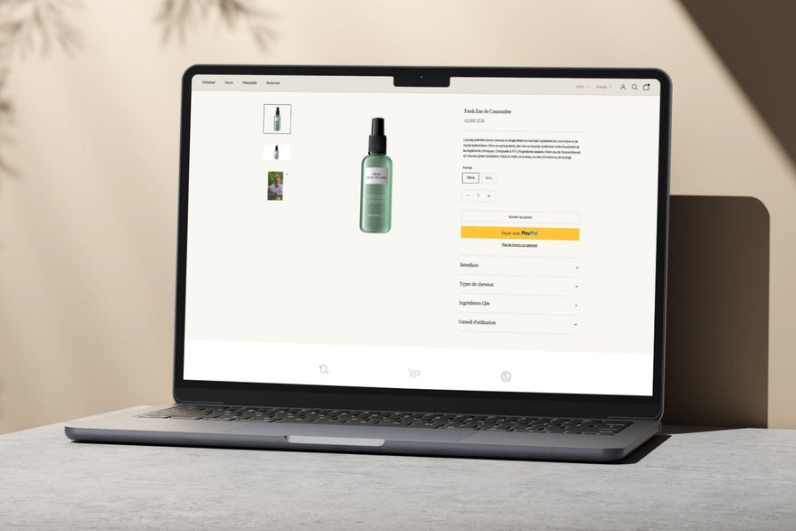 Site Shopify David Mallett réalisé par un expert Shopify